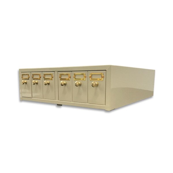 Micro-Slide Cabinet, Tan